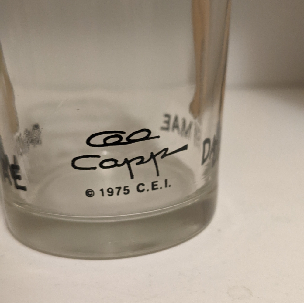 1975 Daisy May Pepsi Andy Capp glass. - Picture 4 of 6